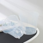 Кашпо для цветов со вставкой Santino «Арте», 2 л, пластик, прозрачное - Фото 3