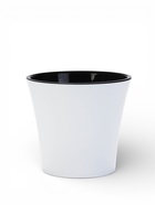 Кашпо для цветов со вставкой Santino «Арте», 3.5 л, пластик, бело-чёрный - Фото 1