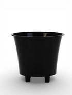 Кашпо для цветов со вставкой Santino «Арте», 3.5 л, пластик, бело-чёрный - Фото 3