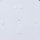 Кашпо для цветов со вставкой Santino «Арте», 3.5 л, пластик, бело-чёрный - Фото 6