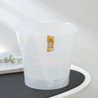 Кашпо для цветов со вставкой Santino «Арте», 3.5 л, пластик, прозрачное - Фото 4