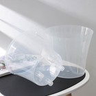 Кашпо для цветов со вставкой «Арте», 5 л, прозрачное - Фото 3