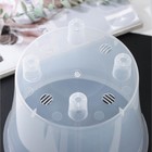 Кашпо для цветов со вставкой «Арте», 5 л, прозрачное - Фото 4