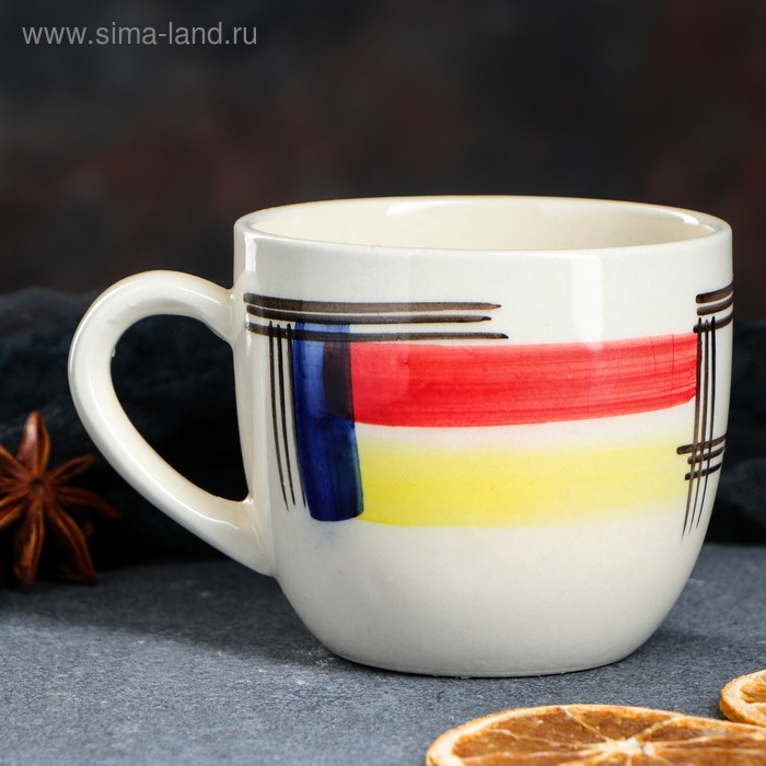 Чашка "Одесская", керамика, 0.25 л - Фото 1