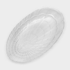 Блюдо сервировочное Paşabahçe Atlantis, 14.7×24 см, стекло, прозрачное - Фото 3