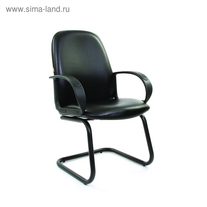Кресло офисное Chairman 279V кожзам черный - Фото 1