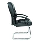 Кресло офисное Chairman 418V экокожа, черное матовое PU2001-11 - Фото 3