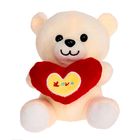 Мягкая игрушка "Медведь с сердцем", цвета МИКС, 17 см - Фото 6
