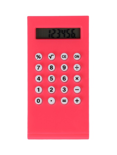 Калькулятор 8-ми разрядный, зажим