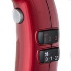 Фен Valera SXJ 8500 D RC, 2000 Вт, 2 насадки, диффузор, 3 темп. режима, 2 скорости, красный - Фото 4