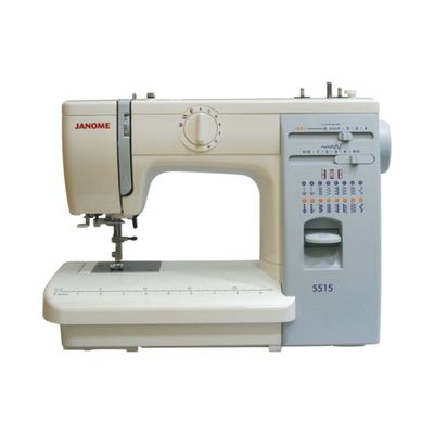 Швейная машина Janome 5515, 15 операций, потайная, эластичная строчка