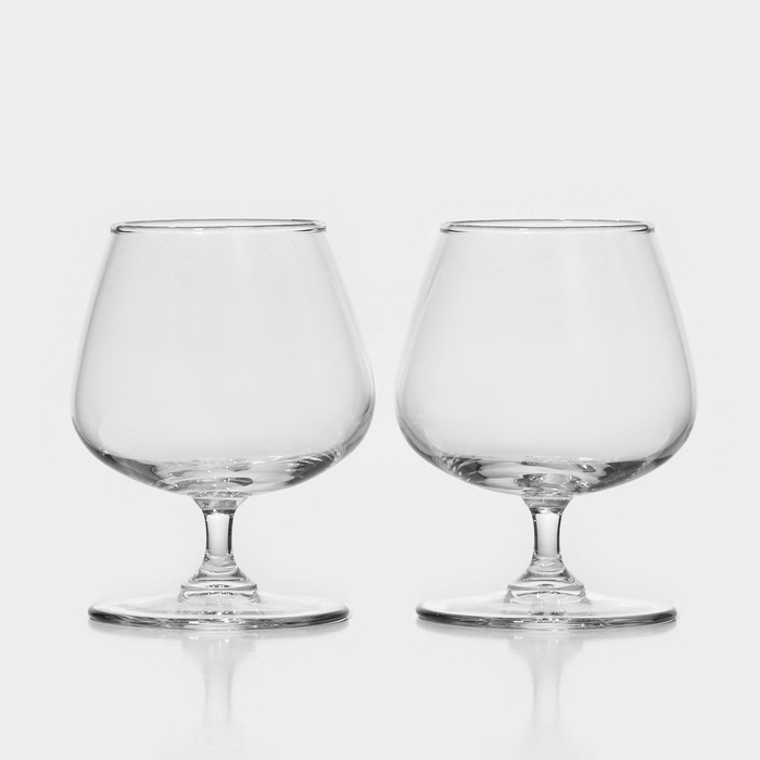 Набор стеклянных бокалов для коньяка Charante, 430 мл, 2 шт - фото 1908300649