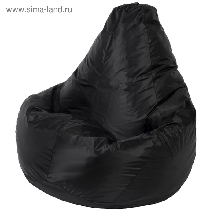 Кресло-мешок, цвет чёрный - Фото 1