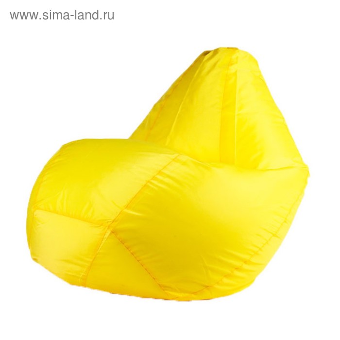 Кресло-мешок, цвет жёлтый - Фото 1