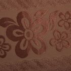 Комплект махровых полотенец Belissimo 70х140, 50х90 см, цвет коричневый, бамбук - Фото 4