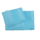 Комплект махровых полотенец в коробке Fidan Soffi, размер 50х90 см, 70х130 см, цвет голубой, бамбук - Фото 3