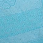 Комплект махровых полотенец в коробке Fidan Soffi, размер 50х90 см, 70х130 см, цвет голубой, бамбук - Фото 4
