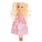 Кукла модная «Дина» в цветном платье - Фото 1