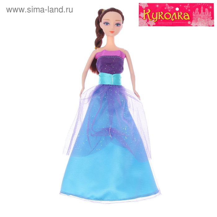 Кукла модель "Вилена" в волшебном платье, МИКС - Фото 1