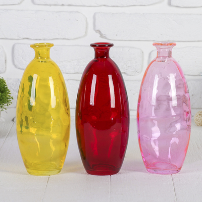 Ваза «Карнавал», d=1.6 см, 9×21.5 см, стекло, МИКС