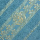 Полотенце махровое в коробке JUANNA KAFA 50*90 см, светло-синий, 100% бамбук , 480 гр/м - Фото 3