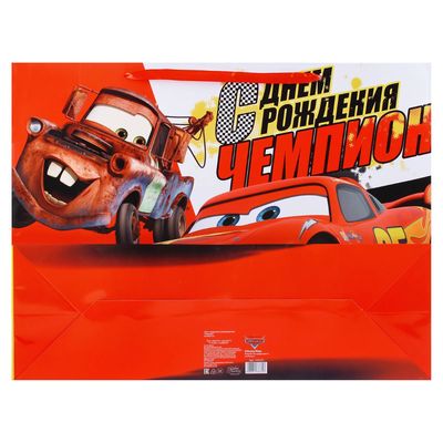 Пакет подарочный «Чемпиону», 61×46×20 см