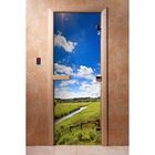 Дверь с фотопечатью, стекло 8 мм, размер коробки 190 × 70 см, правая, цвет А092 - фото 298636210