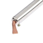 Паяльник ТУНДРА, деревянная рукоятка, плоское медное жало, 75 Вт, 220 В - Фото 7