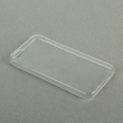 Чехол LuazON для телефона iPhone 5/5S, силиконовый, тонкий, прозрачный