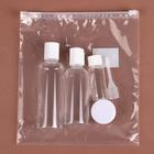 Набор для хранения, в чехле, 5 предметов, цвет белый/прозрачный - Фото 3