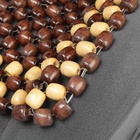 Накидка-массажер TORSO на сиденье 42×43 см, дерево, коричневый - Фото 7