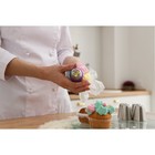 Набор кондитерский 12 предметов: 8 насадок d=3.7 см, адаптер d=4 см, 3 мешка 22×32 см, насадки МИКС - Фото 15