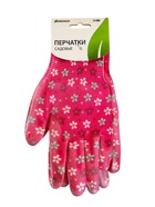 Перчатки нейлоновые, с ПВХ обливом, размер 8, МИКС, «Цветы», Greengo - Фото 9