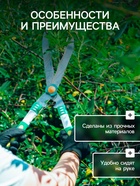 Перчатки садовые, нейлоновые, с латексной пропиткой, размер 8, чёрные, Greengo - Фото 4