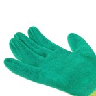 Перчатки, х/б плотной вязки, с нитриловым обливом, жёлтые, Greengo - Фото 3
