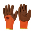 Перчатки садовые, нейлоновые, с двойной латексной пропиткой, утеплённые, размер 10, МИКС, Greengo - Фото 8