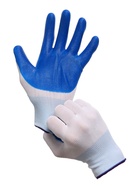 Перчатки садовые, нейлоновые, с нитриловым полуобливом, размер 8, МИКС, Greengo - Фото 12