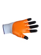 Перчатки нейлоновые, с тройным нитриловым обливом, размер 9, цвет МИКС, Greengo - Фото 8