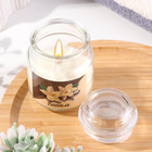 Свеча в в банке ароматическая "Сладкая ваниль" 6х8,5см - Фото 2