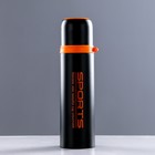 Термос "Спорт", 500 мл, сохраняет тепло 10 ч, 7х24 см, микс - Фото 1