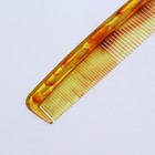 Расчёска комбинированная, 12,5 × 3 см, цвет «янтарный» - Фото 4