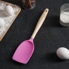 Лопатка Доляна «Домашнее тепло», 29 см, нержавеющая сталь, МИКС - Фото 1