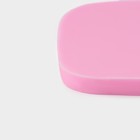 Молд для заливки Доляна «Совы», 5 ячеек, силикон, 10×7×1.1 см, розовый - Фото 5