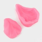Молд для заливки «Тюльпан», силикон, 2 части, 7.2×5.4 см, розовый - Фото 2