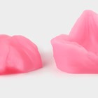 Молд для заливки «Тюльпан», силикон, 2 части, 7.2×5.4 см, розовый - Фото 4