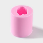 Молд Доляна «Совёнок», силикон, 5×5,5 см, цвет розовый - фото 4568031
