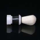 Помазок для бритья, пластиковый, цвет чёрный - Фото 4