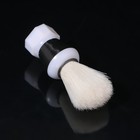 Помазок для бритья, пластиковый, цвет чёрный - Фото 6