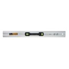 Линейка-уровень ТУНДРА, металлическая, пластиковая ручка, 2 глазка, 600 мм - Фото 3