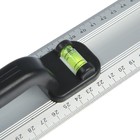 Линейка-уровень ТУНДРА, металлическая, пластиковая ручка, 2 глазка, 600 мм - Фото 5